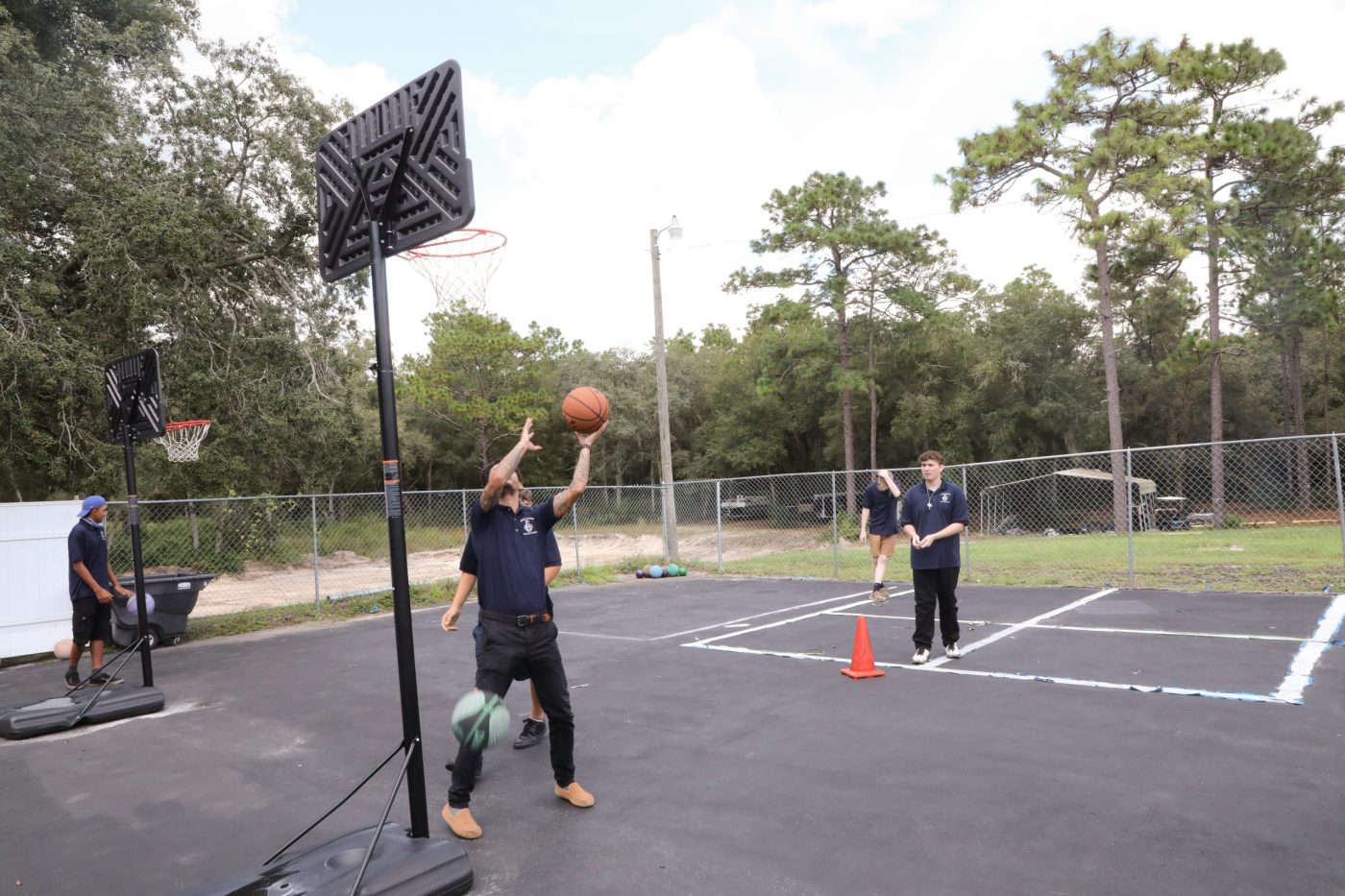 PE Class at Ridge Manor Christian Academy